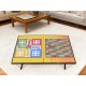 Foldable Multipurpose Mix Design Games Table Board || Bed Study Table (48 × 28 Cm / 1 Pc)