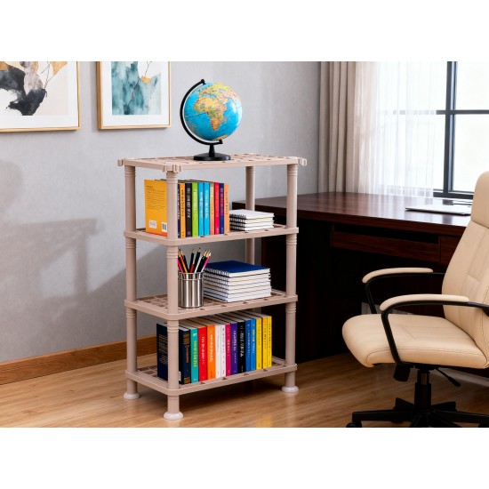 4 Layer Multifunctional Storage Shelf Organizer Narrow Storage Rack for Kitchen or Bathroom