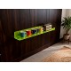Acrylic Floating Shelves Wall Mounted Shelves (1 Pc / 38 Cm Long)