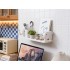 Multifunctional Elephant-Shaped Wall Shelf – No-Punch Mini Organizer for Kitchen, Bathroom & Bedroom