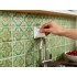 Peel and Stick Floor Tiles Kitchen / Bathroom Backsplash Sticker Detachable Waterproof DIY Tile Stickers for Wall Decoration Tiles Home Decoration (8x8 Inch / 10 Pcs Set)