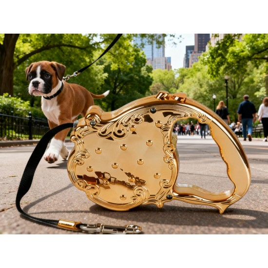 Retractable Telescopic Belt Rope Cat Golden Traction (3M Approx / 1 pc)