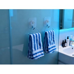 Self Adhesive Hooks Sticker | Screw Nut and Bolt Type (4 Pcs Set)